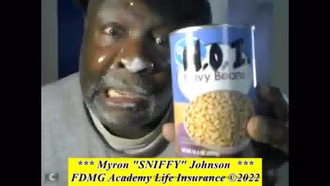 Nation Of Islam NAVY Beans Commercial - Myron "SNIFFY" Johnson