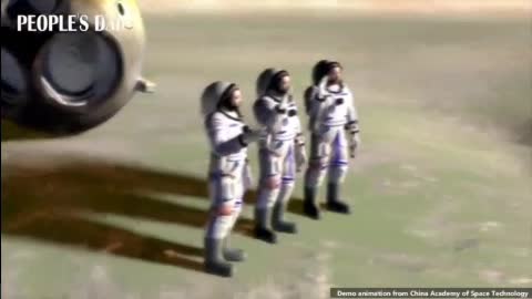 China Sends 3 astronauts Into Space launching its seventh manned spaceflight on Thursday morning,