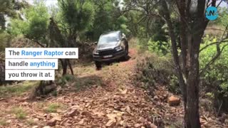 Ford Ranger Raptor off-road Nov 2020