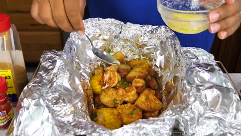 Shrimp Boil | Seafood Boil | Foil Packets