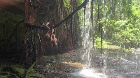 Tuirihiau falls, is located in Thenzawl