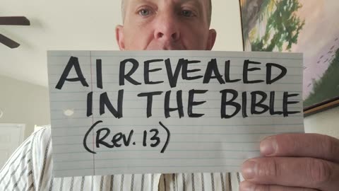 artificial intelligence reveals in the Bible