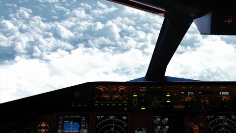 Commercial Jet Cockpit 2