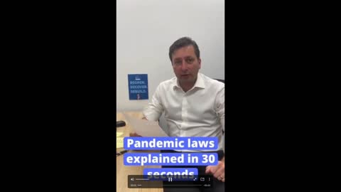 Victoria, Australia 😳😳😳 What the pandemic laws mean in 30 Seconds.