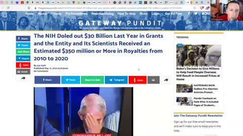 EXPOSED! FAUCI GOT SECRET PAYMENTS! - $350 MILLION FUNNELED BY BIG PHARMA! - $30B IN GRANTS!