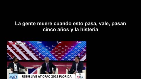 Lock Her Up, FOR REAL CPAC 2-26-22 With Spanish Subtitles