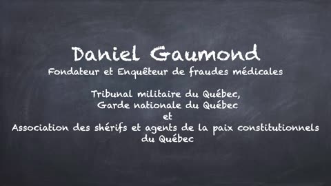 Libération de Daniel Gaumond Pagé après 4 mois d'incarcération illégale au Québec ptie 1/2