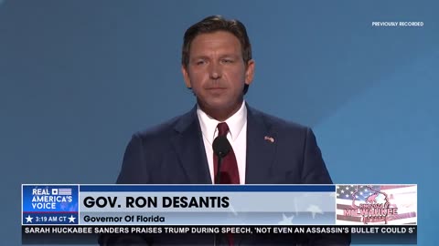 GOV RON DESANTIS FULL SPEECH AT RNC