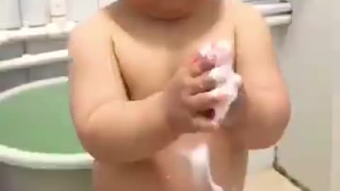 Funny BABY BATHING VIDEO😂🤣😂😍