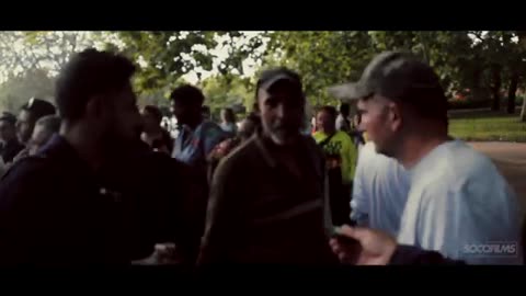 Dawahgandist gets camera shy when his claim is rebutted _ Ish _ Speakers Corner