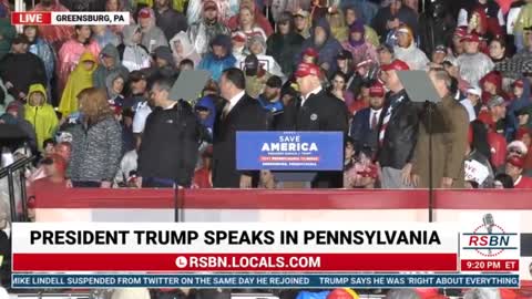 🔥FULL SPEECH: Donald J. Trump Speech in Greensburg, PA 5/6/22