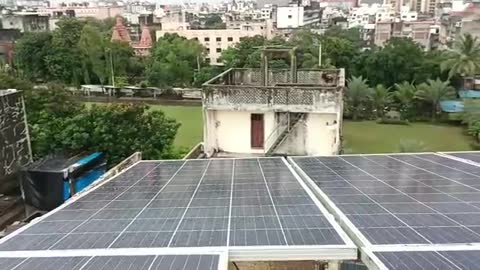 4 KW Adani Solar Plant Installed