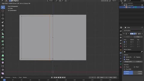 7 minutes to teach you how to use Blender software to 3D model LCD TV 4