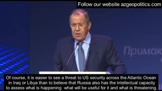 We do not see any threats to Russia's security