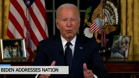 Watch- President Biden to address nation on Israel-Hamas war