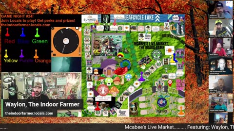 The Indoor farmer Game Night #24! We Are Launching The Mcabee's Live Market Board Game!