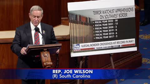 Joe Wilson Says There Is 'Imminent Danger' Of Terrorists Crossing Into US Via Southern Border