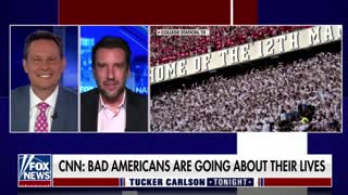 Clay Travis weighs in on CNN’s disapproval of seeing packed football stadiums