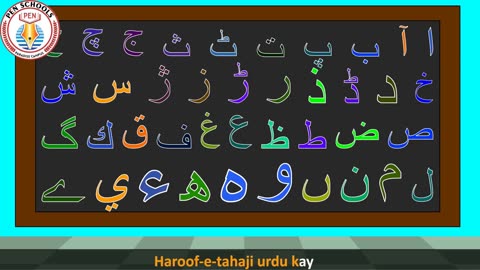 Alif Bay Pay Song (WITHOUT MUSIC) - Learn Urdu Alphabets Easy - Haroof-e-Tahaji - اُردو حروفِ تہجی