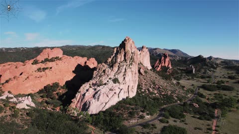 Garden of the Gods – A Bird’s Eye View