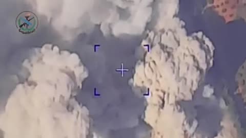Russian Su-24M Strikes Militant Base In Syria