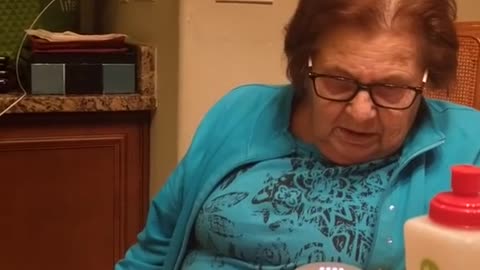 Grandma learns how to use Google Translate