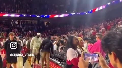 LeBron At Olympics Sits For Anthem