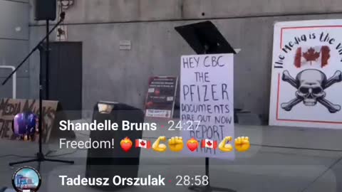 The Media Is The Virus Protest @ CBC Vancouver B.C. - Speeches