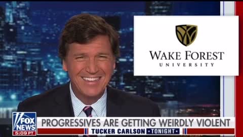 Tucker Carlson reports on a Wake Forest medical student who appeared to boast about stabbing a patient for mocking her pronouns