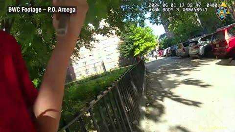 Bodycam shows NYPD police shoot man in buttocks after he lunges at officer with knife