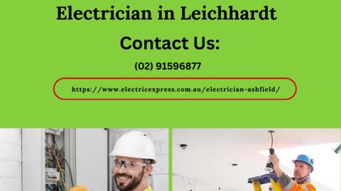 Expert Electrician in Leichhardt: Your Trusted Local Electrical Specialists