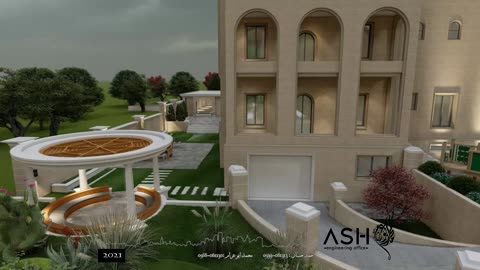 landscape design for villa-Palestine Yatta 001