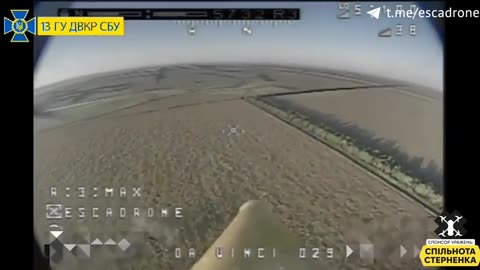 🎯 Ukraine Russia War | Kamikaze Strike: SBU Targets Russian Tank with Escadrone Drone | RCF