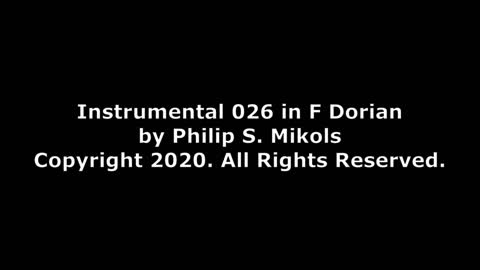 Instrumental 026 in F Dorian