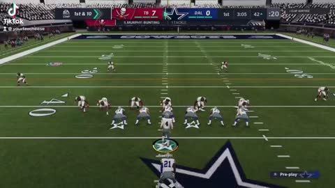 Elliot With The Truck And A Touchdown! Wow! Madden 21