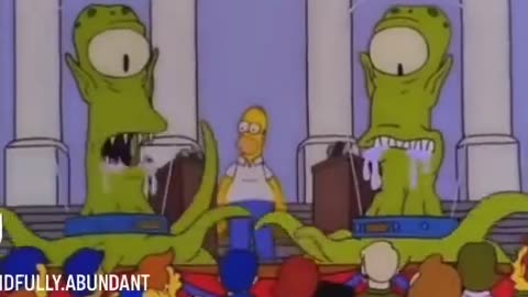 SIMPSONS Predict UFO Invasion