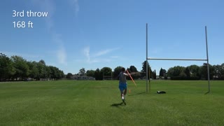Javelin Throw Training Week 3