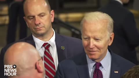 So What Pin is that Shadow Man Wearing Behind the Fake Biden?