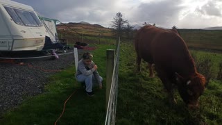 Portree Isle of Skye Scotland Torvaig Caravan Camping Family Holiday 17.10.2019