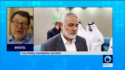 Netanyahu Assassinates Ismail Haniyeh, Hamas Chief Negotiator, in Tehran Tony Gosling Press TV