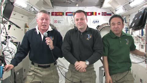 Station Crew Discusses Life in Space with South Dakota Media