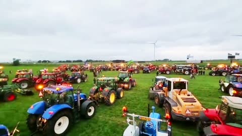 LOVE MY BIG, BEAUTIFUL DUTCH FARMERS HOLDING THE LINE!!!