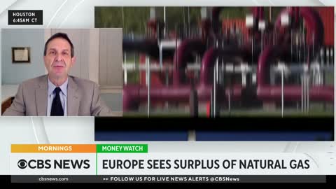 Europe sees surplus of natural gas