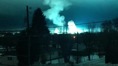 Electrical Substation Explodes in Washington