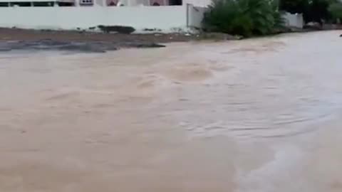 Cyclone Shaheen in Oman