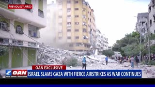Israel Slams Gaza With Fierce Airstrikes As War Continues
