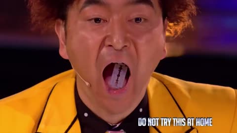 Crazy Magician Likes To Eat RAZOR BLADES! | Magician's Got Talent