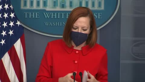 Psaki Says Biden Will Answer Questions BUT It "Depends On What You Ask"