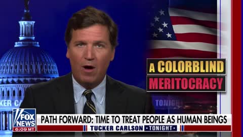 Tucker Carlson condemns race politics