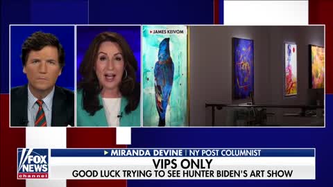 Miranda Devine turned away from entering Hunter Biden's NYC art show